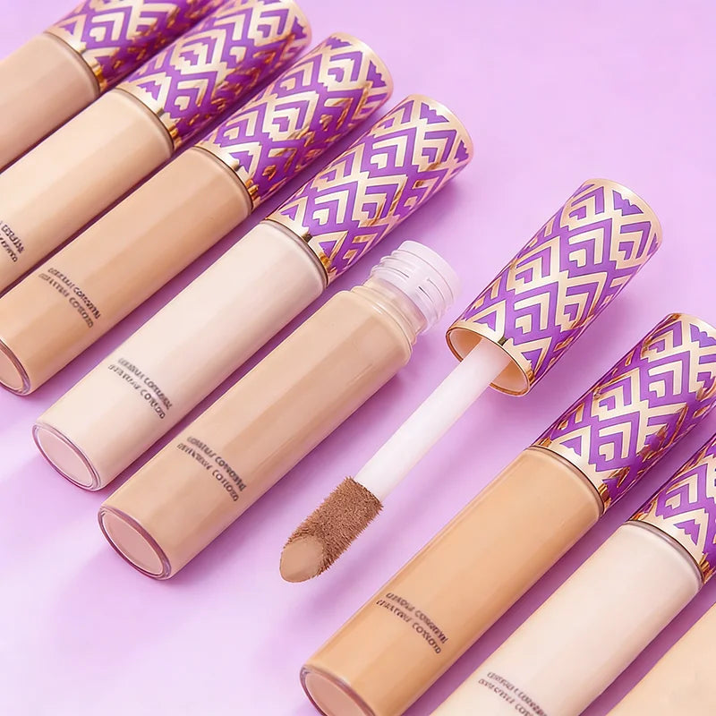 Liquid Concealer Oil-Control Dark Circles Covering Freckles Corrector High-End Makeup Waterproof Natural Skin Makeup Cosmetics