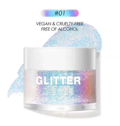 Instant Glue-Free Glitter Gel